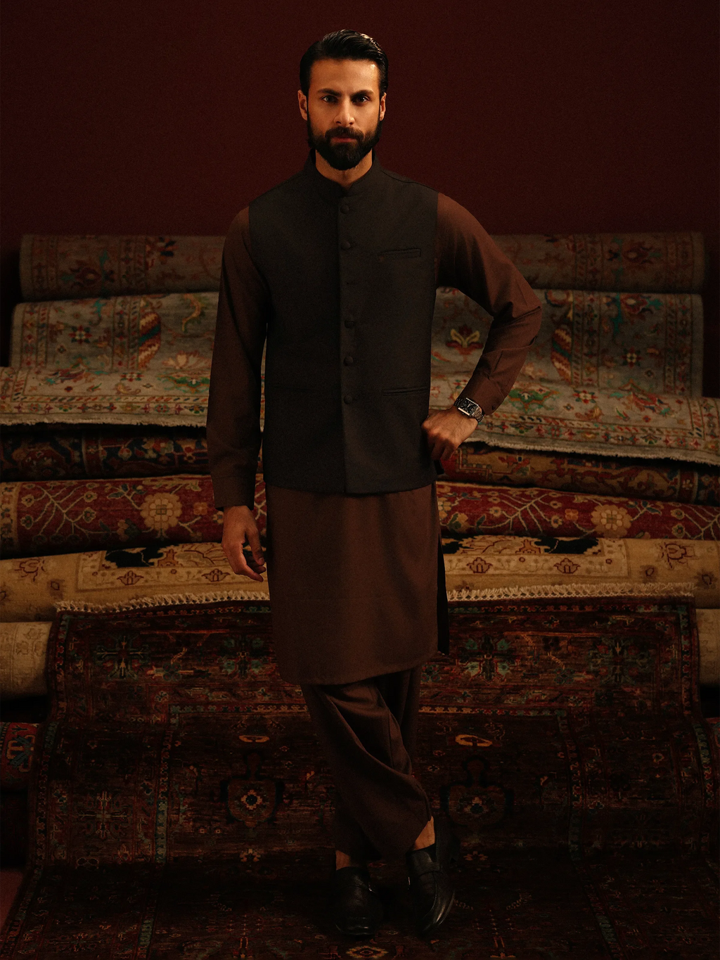 Plain Waistcoat - EMTWCP5-35997