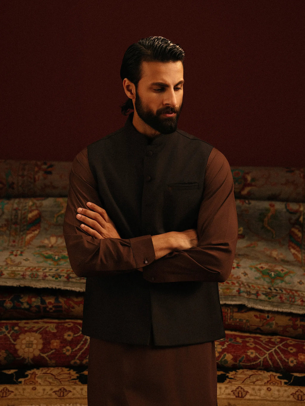 Plain Waistcoat - EMTWCP5-35997
