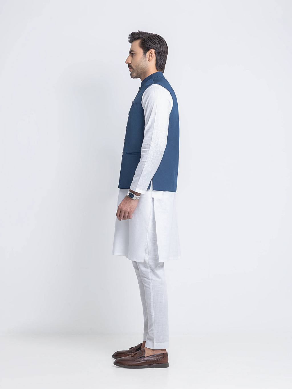 Plain Viscose Waistcoat - EMTWCP6-36006