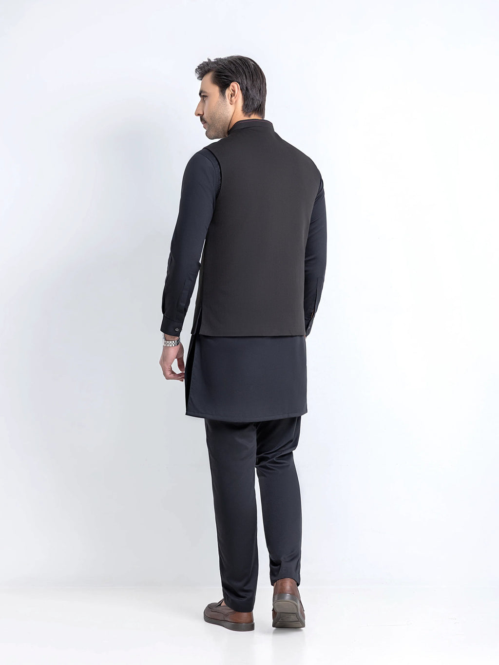 Plain Viscose Waistcoat - EMTWCP6-36009