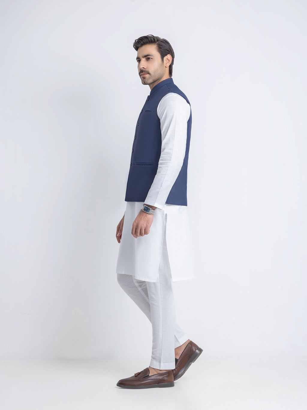 Plain Viscose Waistcoat - EMTWCP6-36012