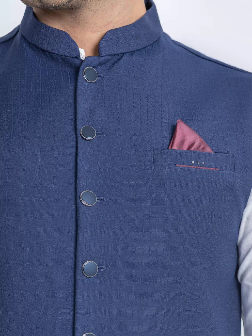 Plain Viscose Waistcoat - EMTWCP6-36014