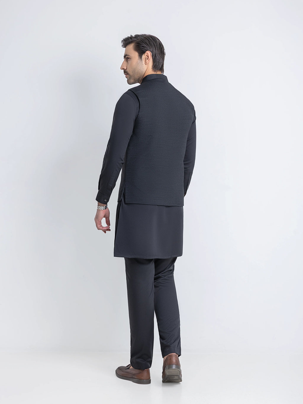 Plain Viscose Waistcoat - EMTWCP6-36016