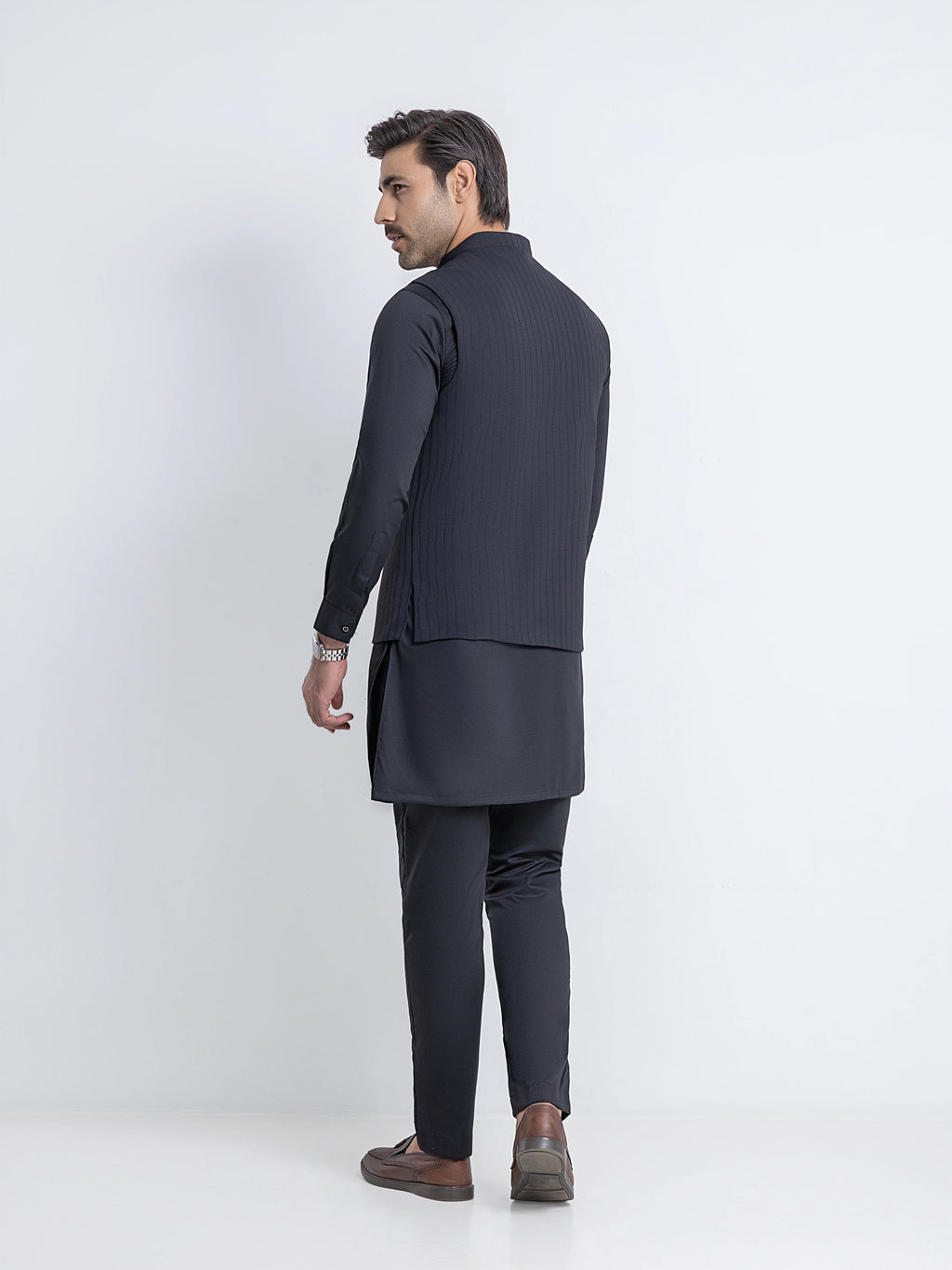 Plain Viscose Waistcoat - EMTWCP6-36018