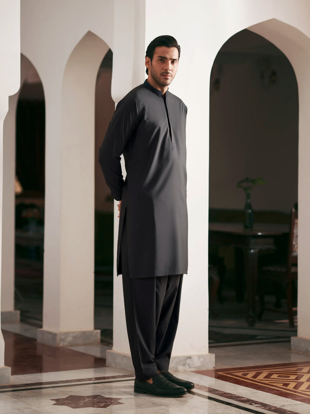 Embroidered Blended Shalwar Kameez - EMTKS5-41202