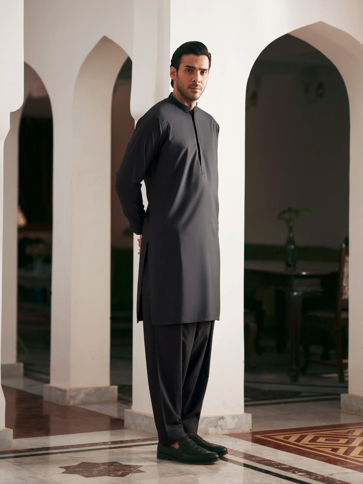 Embroidered Blended Shalwar Kameez - EMTKS5-41202