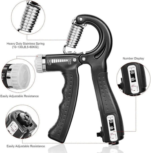 Hand Grip Strengthener Adjustable Resistance Wrist Strengthener