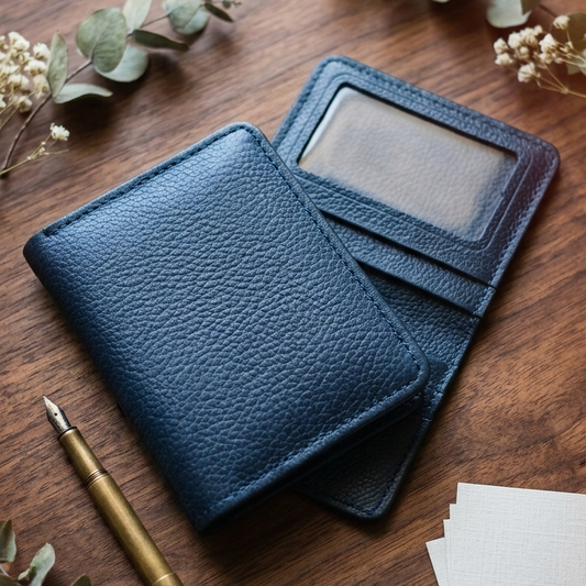 Premium Pure Leather Wallet – Classic Black