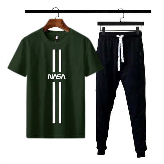 Premium Micro Men’s Tracksuit Nasa Print – Comfortable Sportswear | Gym & Workout Suit