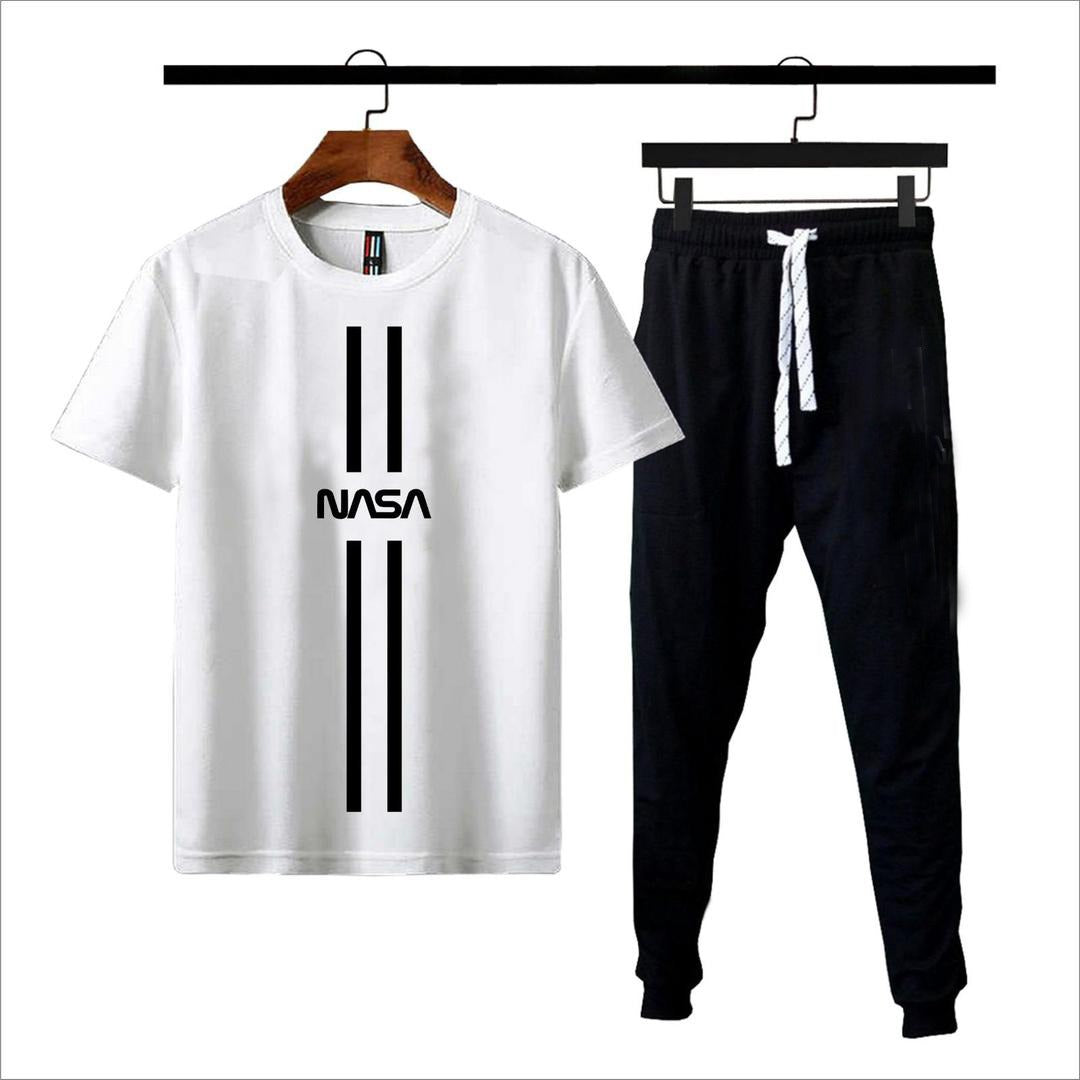 Premium Micro Men’s Tracksuit Nasa Print – Comfortable Sportswear | Gym & Workout Suit