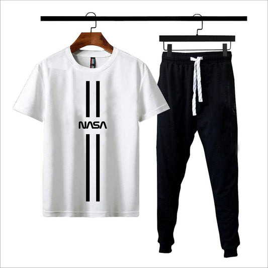 Premium Micro Men’s Tracksuit Nasa Print – Comfortable Sportswear | Gym & Workout Suit