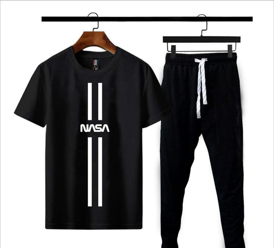 Premium Micro Men’s Tracksuit Nasa Print – Comfortable Sportswear | Gym & Workout Suit